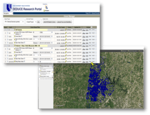 Visualization of DEDUCE Cohorts in DEDUCE-Geo