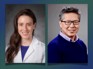 Headshots of Dr. Hope Weissler and Dr. Erich Huang