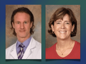 Head shots of Dr. Dylan Steen and Dr. Sarah Couch