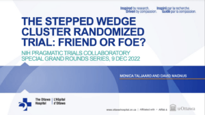 Screenshot of PCT Grand Rounds slides