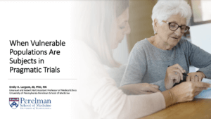 Screenshot of PCT Grand Rounds slides