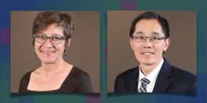 Headshots of Dr. Sheana Bull and Dr. Michael Ho