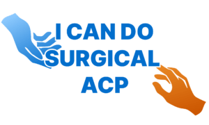 Logo for the I CAN DO Surgical ACP trial