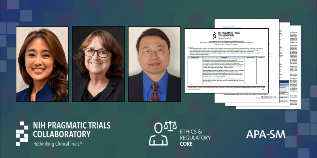 Headshots of Dr. Jennifer Kawi, Dr. Jane Bolin, and Dr. Hulin Wu