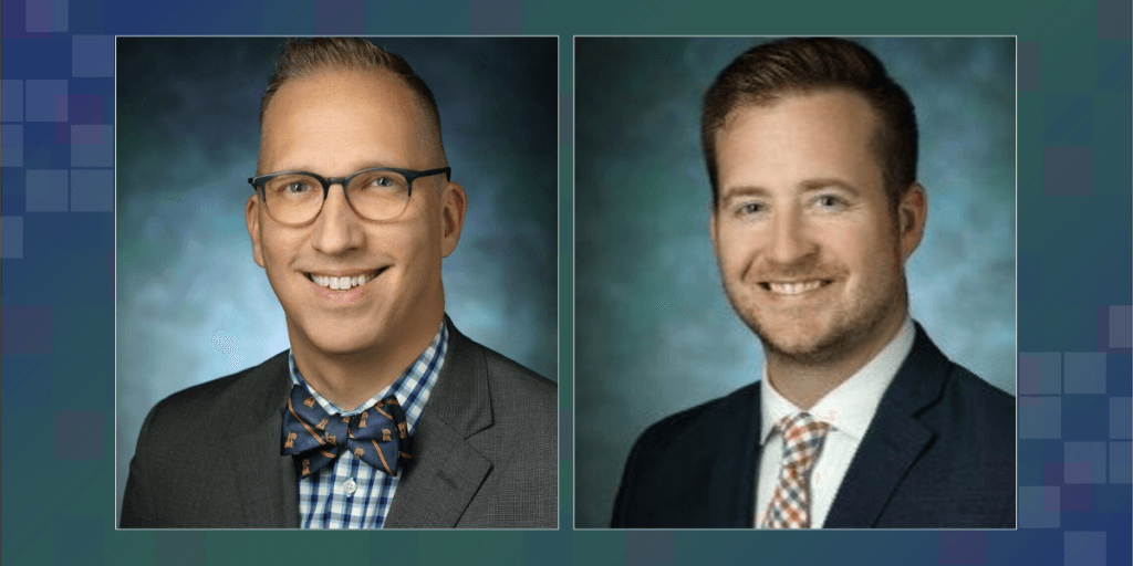 Headshots of Richard Skolasky and Kevin McLaughlin