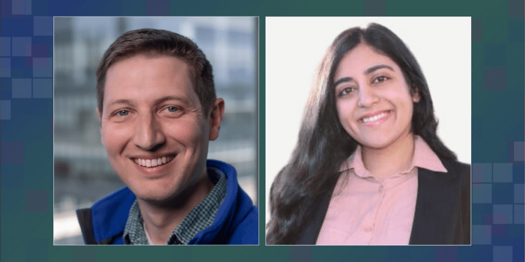 Headshots of Dr. Matthew Engelhard and Anivarya Kumar