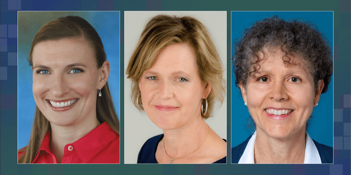 Headshots of Dr. Andrea Cook, Dr. Lynn DeBar, and Dr. Patricia Herman