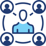 Icon for the Health Care Systems Interactions Core