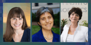 Headshots of Drs. Stephanie Morain, Nancy Kass, and Ruth Faden