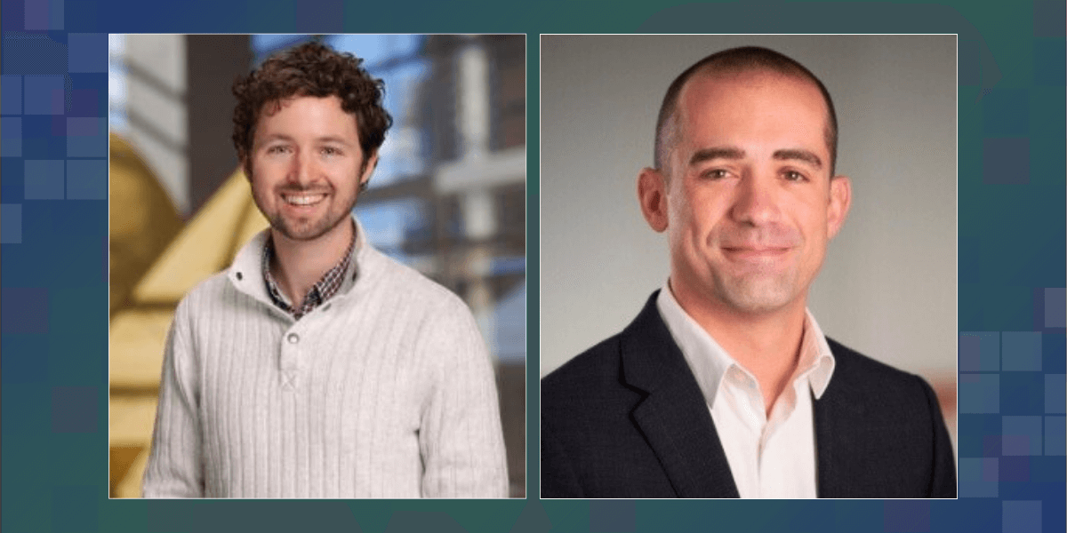 Headshots of Tyler Cope and Trevor Lentz