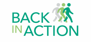 Logo for the BackInAction trial